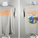 New Blink 182 Saint Paul 2023 Tour Concert Mens XL Lumberjack Blue Ox
