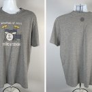Life is Good Weapons of Mass Percussion Drums Crusher T Shirt Mens XL Gray