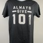 Wild Turkey Kentucky Bourbon Whiskey Always Give 101 T Shirt Mens Small 50/50