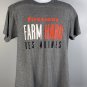Firestone Farm Hard Des Moines Iowa T Shirt Mens Large 50/50