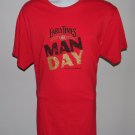 Early Times Kentucky Whisky Man Day T Shirt Red Mens XL Manifesto