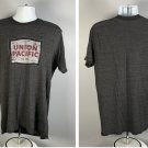 Union Pacific Railroad Distressed Logo T Shirt Mens 2XL Polyester Cotton Rayon