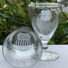 2 Union Pacific Railroad Glasses 12 oz Water & 10 oz Stemmed UPRR Etched Logo