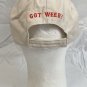 Jeremiah Weed Sweet tea Got Weed Baseball Hat Mens Distressed Tan