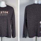 Sexton Single Malt Irish Whiskey Long Sleeve T Shirt Mens Large Skeleton 50/50