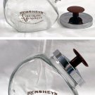 Hershey's chocolate Memories Sweets & Treats Since 1895 Counter Candy Jar w/ Lid
