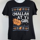 Challah at Ya Girl T Shirt Womens XXL Hanukkah Dreidel Menorah Star of David