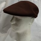 Kangol Brown Newsboy Cap Hat Mens Medium