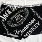 Jack Daniels Whiskey Boxer Sleep Lounge Shorts 6X Cotton Open Fly