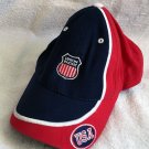 Union Pacific Railroad logo Baseball Hat Embroidered USA Red White Blue cotton