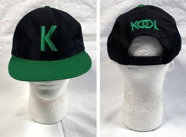VTG Kool Cigarettes Snapback Baseball Hat Mens Embroidered Cotton Polyester
