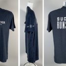 Hoegemeyer The Right Seed Success Runs Deep T Shirt Mens Medium Farming Blue