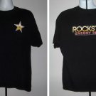 RockStar Energy Drink T Shirt Mens XL Black Cotton