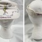 Walt Disney World Tinkerbell Visor Hat Womens Cotton Beach Golf Gardening Cotton