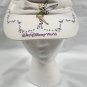 Walt Disney World Tinkerbell Visor Hat Womens Cotton Beach Golf Gardening Cotton