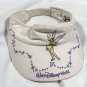 Walt Disney World Tinkerbell Visor Hat Womens Cotton Beach Golf Gardening Cotton