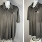Ditch Witch Embroidered Polo Golf Shirt Mens 2XL Gray Polyester
