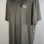 Ditch Witch Embroidered Polo Golf Shirt Mens 2XL Gray Polyester