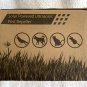 Solar Powered Ultrasonic Pest Repeller Weatherproof Plastic Cat  Bird Rodent Dog