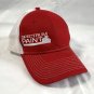 New Spectrum Paint Snapback Trucker Hat Mens Red White Spec-Pro