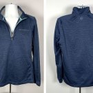 Vineyard Vines Performance Half Zip Pullover Shirt Medium Blue Polyester