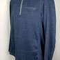 Vineyard Vines Performance Half Zip Pullover Shirt Medium Blue Polyester