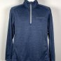 Vineyard Vines Performance Half Zip Pullover Shirt Medium Blue Polyester