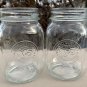 2 New JJS John Jameson & Son Irish Whiskey Mason Jar Glasses 16 oz Embossed