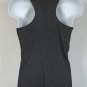 Jim Beam Devils Cut Bourbon Tank Top Shirt Womens Medium Gray Barrel Logo