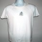 Life is Good Tech Golfer T Shirt Womens Large White 100% Polyester