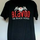 Blavod The Black Vodka T Shirt Mens Large Spider Logo 100% cotton