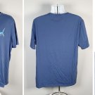 Vineyard Vines Marlin Swordfish Logo T Shirt Men XL Blue Cotton