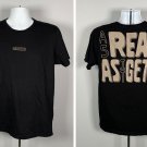 Chipotle Restaurant As Real As it Gets T Shirt Mens Unisex Large