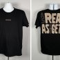 Chipotle Restaurant As Real As it Gets T Shirt Mens Unisex Large