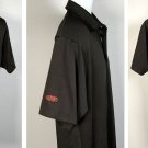 Dupont Pioneer Embroidered Polo Shirt Mens Medium Black Polyester Farm Seed AG