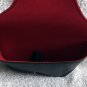 Ray Ban Black Leather Case EyeGlass Sunglass Red Felt Interior