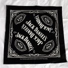 New Jack Daniels Whiskey Old NO 7 Brand Bandana Black
