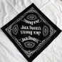 New Jack Daniels Whiskey Old NO 7 Brand Bandana Black
