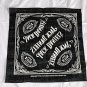 New Jack Daniels Whiskey Old NO 7 Brand Bandana Black