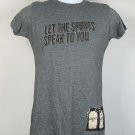 Jim Beam Let the Spirits Speak to You Devil Cut Whiskey Ghost Shirt Womens Large