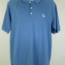 Grey Goose Vodka Golf Polo Shirt Mens XL Embroidered Logo Blue Cotton Poly Mix