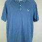 Grey Goose Vodka Golf Polo Shirt Mens XL Embroidered Logo Blue Cotton Poly Mix