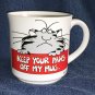 Boynton Cat Keep Your Paws Off My Mug ceramic coffee mug