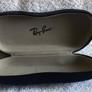 Ray Ban Hard Case EyeGlass Sunglass Case black felt lined