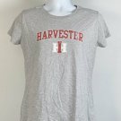 Case IH International Harvester T Shirt Womens Large Farming Gray