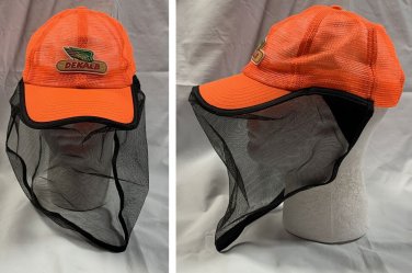 Dekalb Seeds Netted Trucker Baseball Hat Agriculture Farming Orange Insect Net