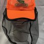 Dekalb Seeds Netted Trucker Baseball Hat Agriculture Farming Orange Insect Net