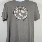 Life is Good Spread Good Vibes Notre Dame T Shirt Mens Large Classic Fit 50/50