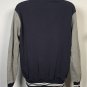 Blue Moon Brewing Co Beer Varsity Jacket Mens Large Blue Embroidered Pockets