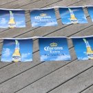 New Corona Extra Beer Find Your Beach Scene Banner 18.5' Long Bar Mancave